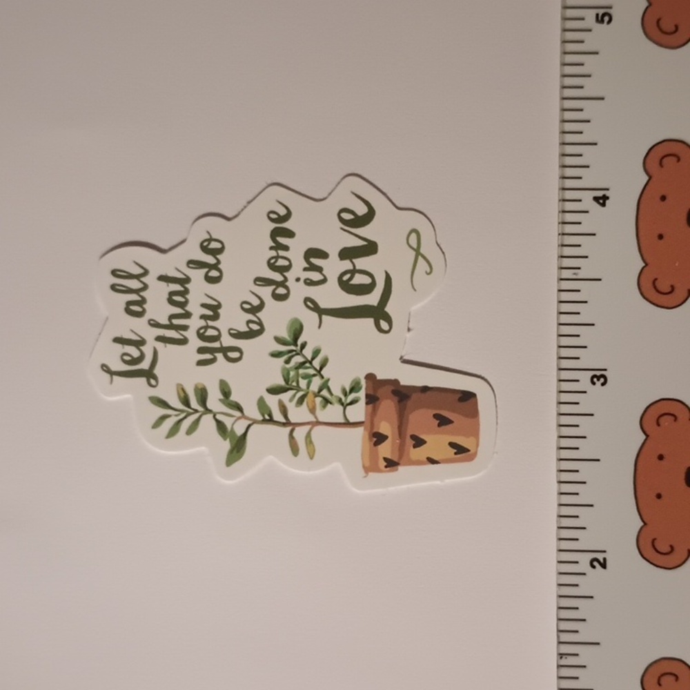 10/$10 Inspirational Bible Verse Jesus Biblical God Faith Heaven Sticker Decal